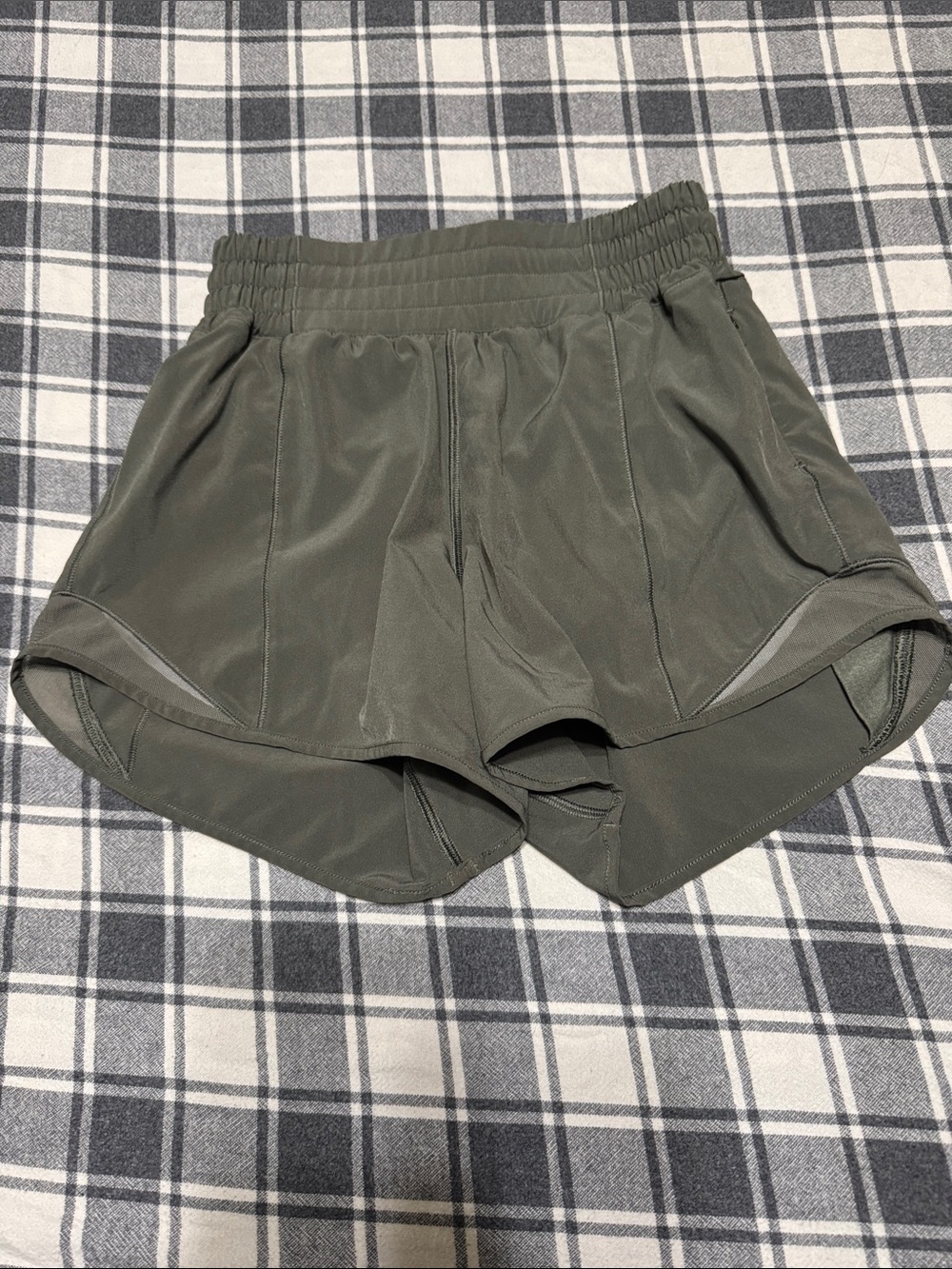 lululemon athletica Olive Green Athletic Shorts